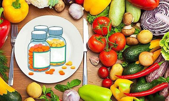 Potentsiallikni oshirish uchun mahsulotlardagi vitaminlar